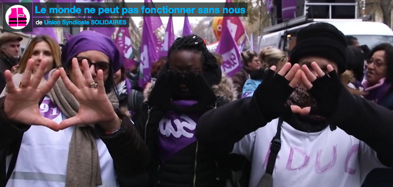 🎦 8 mars: Grève des femmes. Le monde ne peut pas fonctionner sans nous