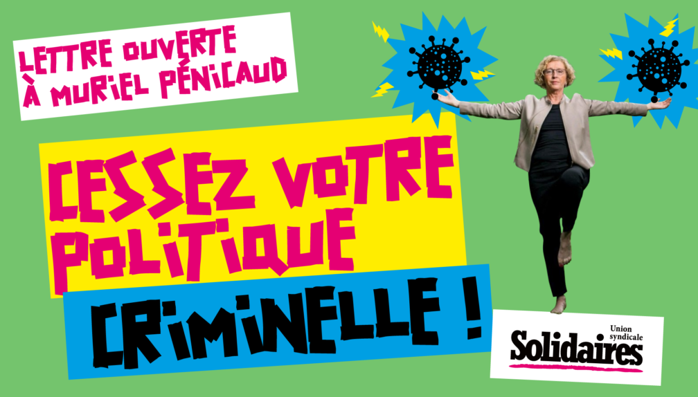 Lettre ouverte à Muriel Pénicaud: «Cessez votre politique criminelle !»