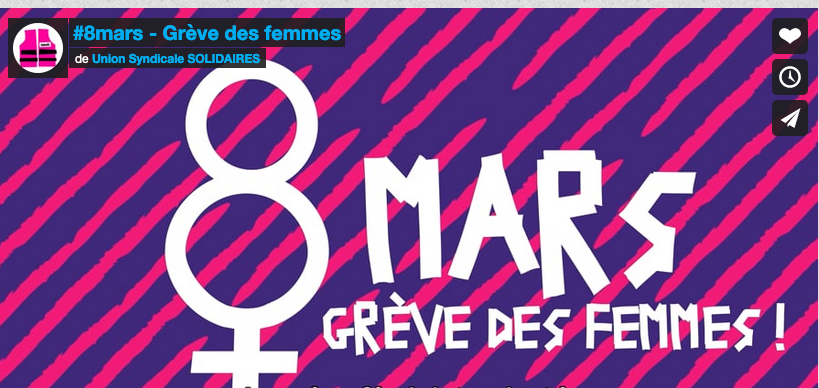 (Vidéo) Grève des femmes le 8 mars